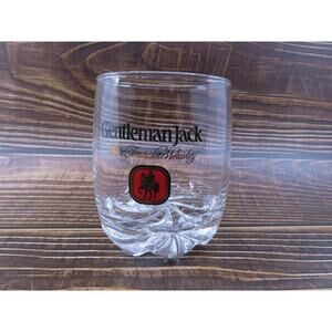 Gentleman Jack Rare Tennessee Whiskey Glass Swirl Base Old Fashioned Lowball